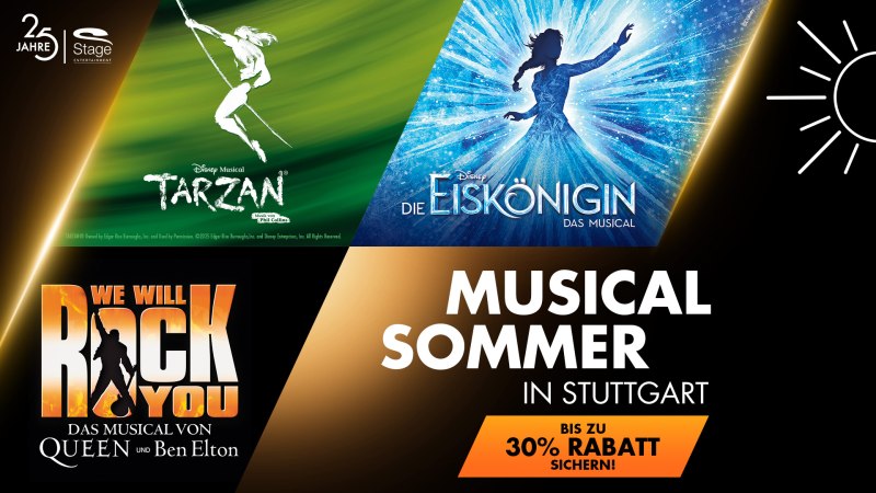 Musicalsommer Vorschaubild 2025, © Stage Entertainment
